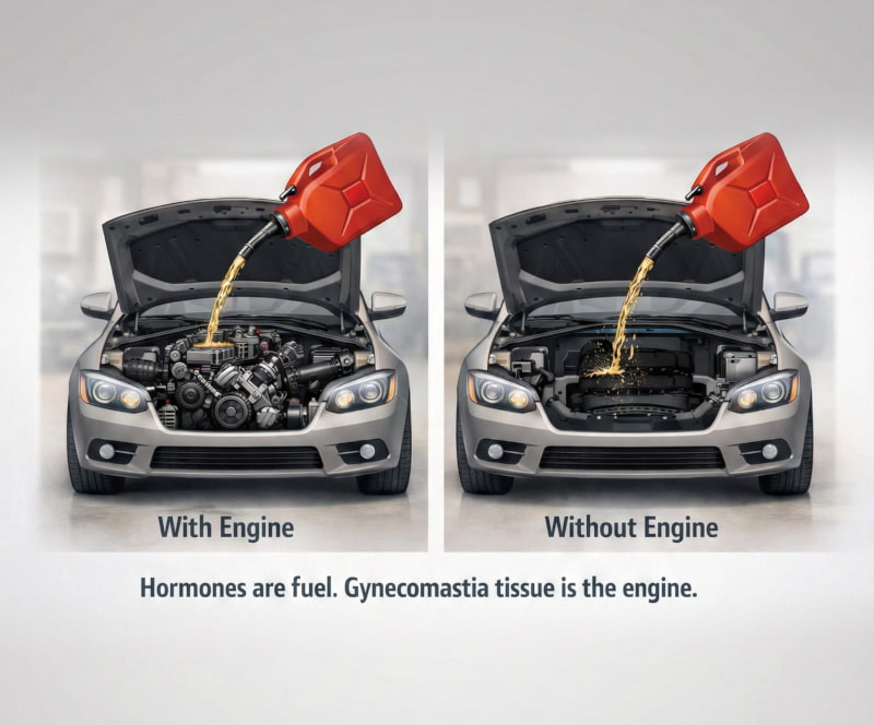 Can Gynecomastia Come Back if I’m Still on TRT or Finasteride?